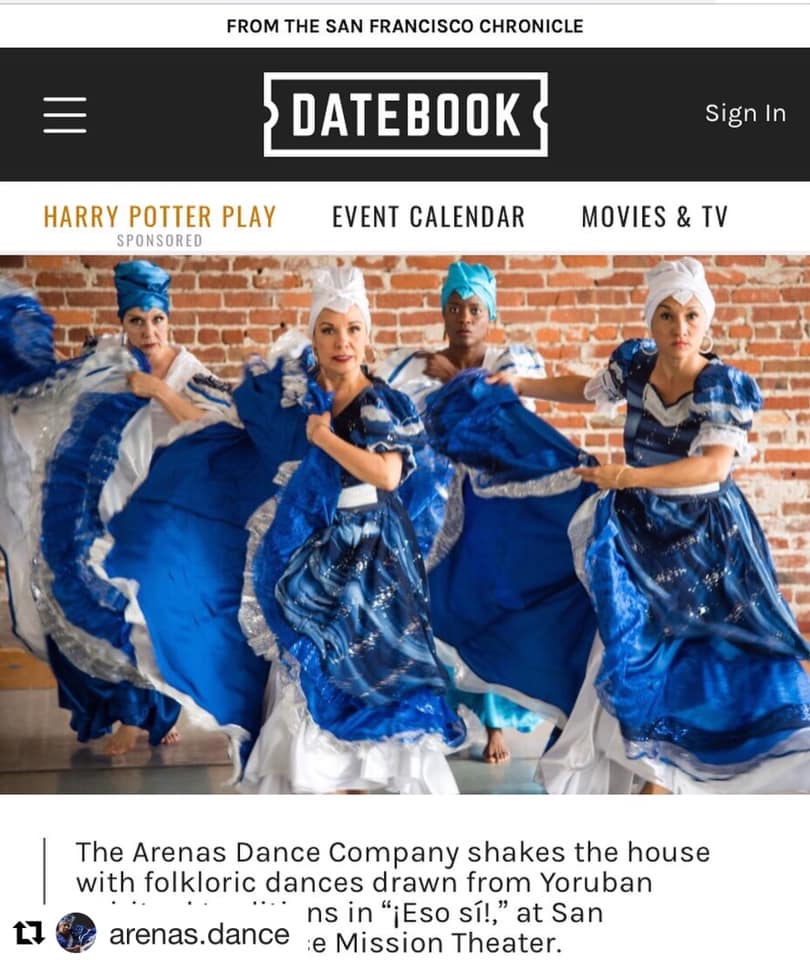 Datebook SF Chronicle Arenas Dance Company Eso Si Oct 2019