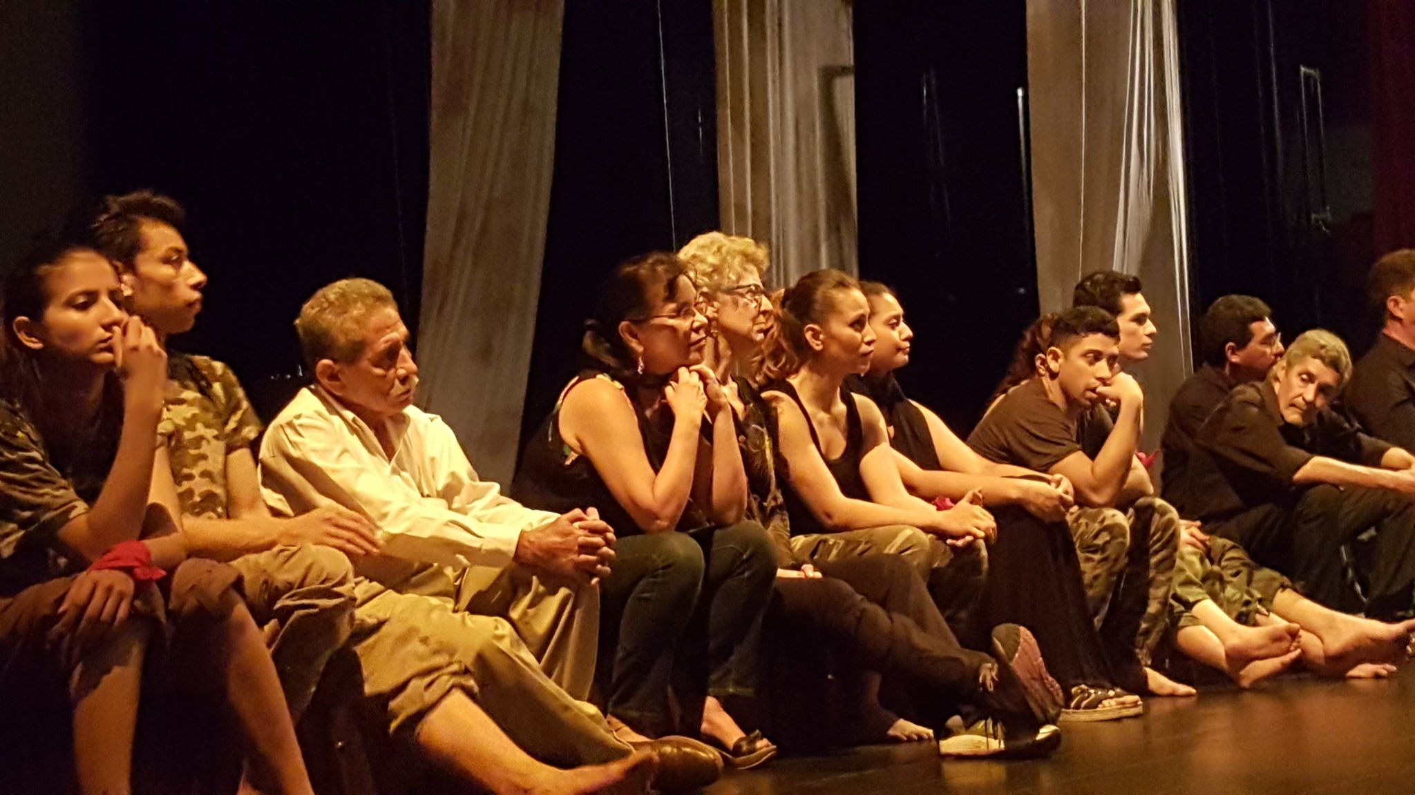 (a)Andares ES. Post show conversation. Teatro Nacional de El Salvador 2018